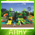 2015 New Children Playground Green Outdoor Fun City For Amusement Park